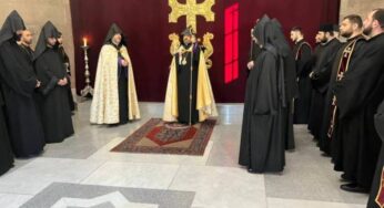 Константинопольский Патриарх Армянской Апостольской церкви Саак Машалян прибыл в Армению