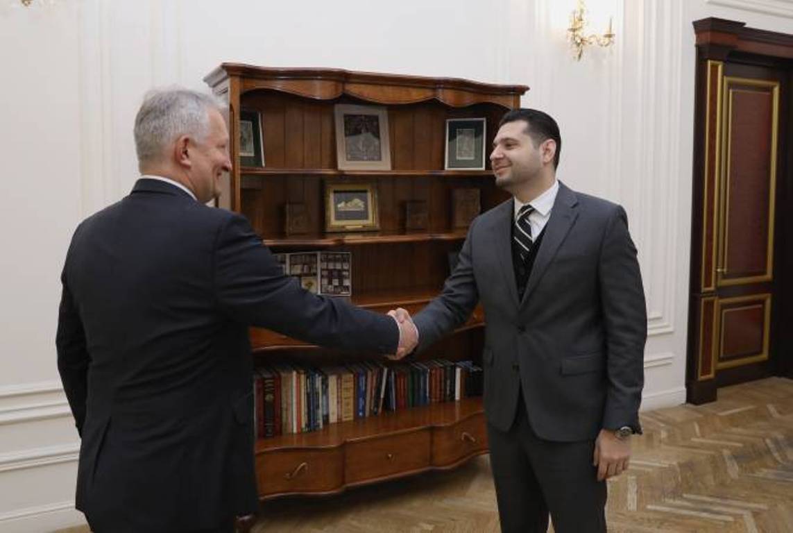 Вице-премьер Армении и посол Германии обсудили широкий круг вопросов, представляющих взаимный интерес