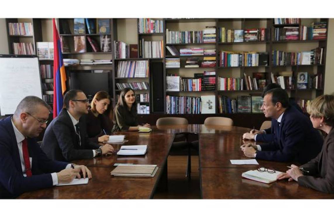 Обсуждены программы сотрудничества между Арменией и Италией в сфере культурного наследия