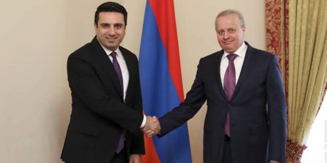 Ален Симонян принял Сергея Копыркина