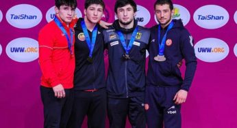 Борцы греко-римского стиля сборной Армении завоевали 3 бронзовые медали на чемпионате Европы Д 23