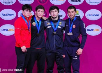 Борцы греко-римского стиля сборной Армении завоевали 3 бронзовые медали на чемпионате Европы Д 23