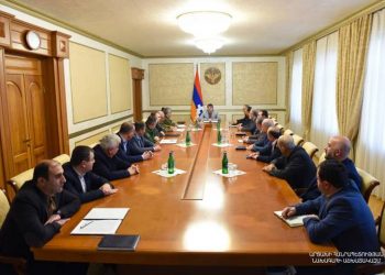 Президент Республики Арцах провел расширенное заседание Совета безопасности
