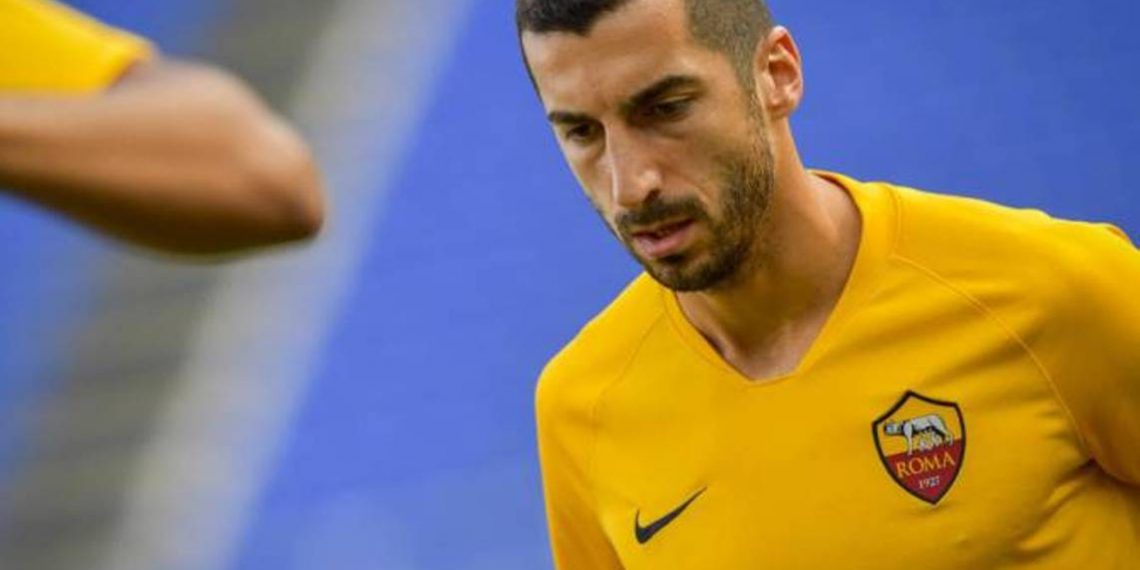 Генрих Мхитарян не примет участие в следующем матче «Ромы»