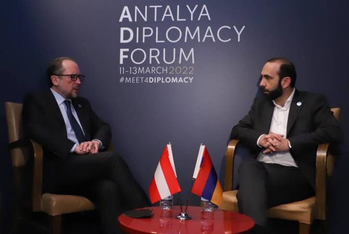 Главы МИД Армении и Австрии обсудили вопросы региональной безопасности