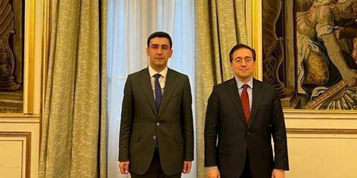 Посол Армении представил главе МИД Испании гуманитарную ситуацию в Арцахе