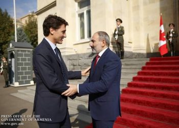 Никол Пашинян провел телефонный разговор с Джастином Трюдо