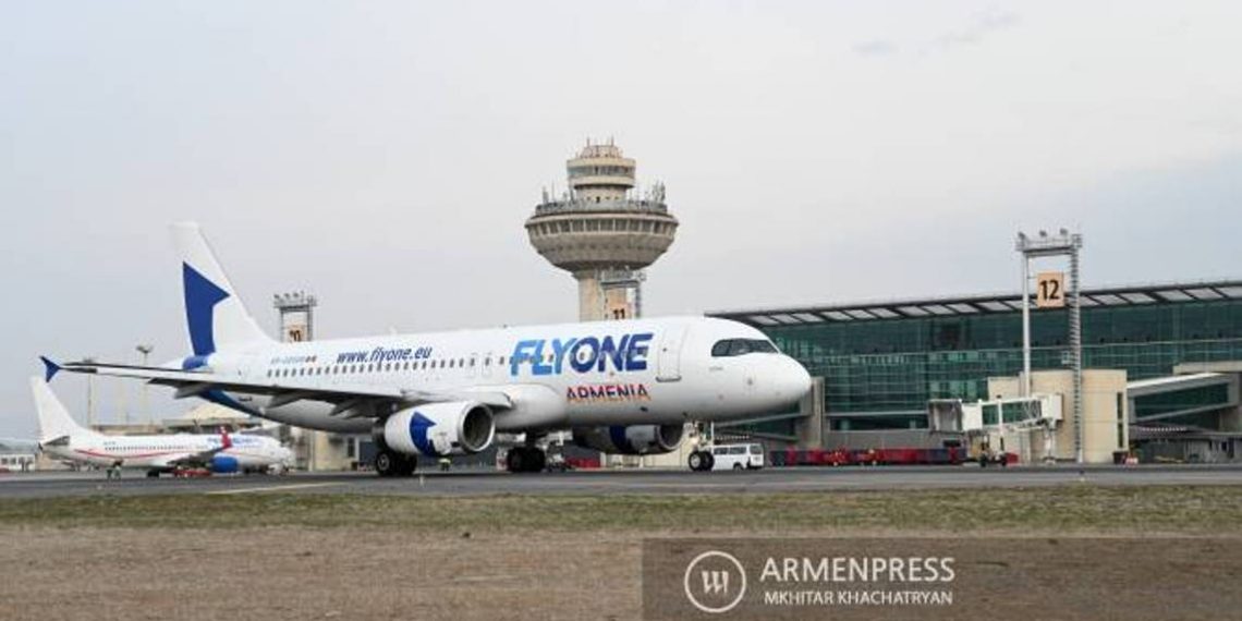 «FLYONE ARMENIA» ежедневно будет осуществлять рейсы Ереван-Москва-Ереван