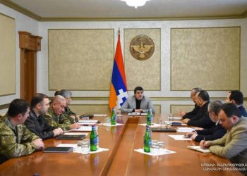 Президент Арцаха провел заседание Совета Безопасности