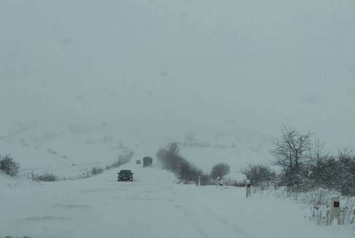В Мартунинском районе Арцаха высота снежного покрова — 1-1,5 м: есть закрытые и труднопроходимые дороги