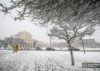 За последние 40 лет в Армении не было таких обильных и долгих мартовских снегопадов