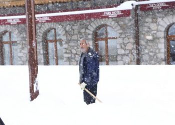 В Арцахе из-за обильного снега произошли обвалы