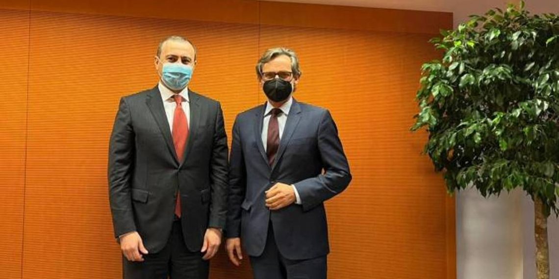 Армен Григорян встретился с советником канцлера Германии по вопросам безопасности и внешней политики