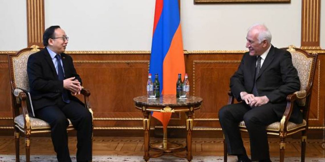 Президент Армении и посол Китая в Армении обсудили возможности расширения сотрудничества в разных сферах