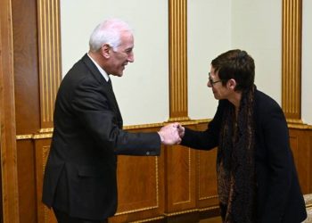 Президент встретился с Чрезвычайным и полномочным послом Франции в Армении