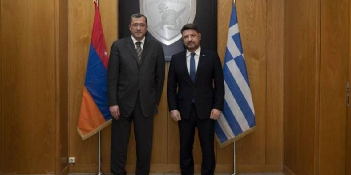 Делегация во главе с заместителем министра обороны Армении с официальным визитом посетила Грецию