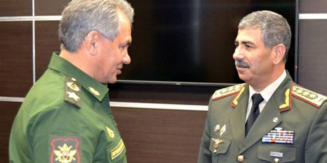 Сергей Шойгу и Закир Гасанов обсудили ситуацию в Нагорном Карабахе