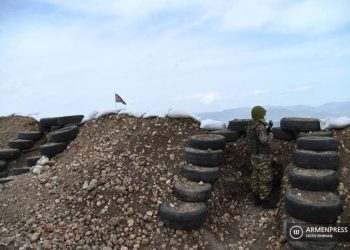 Азербайджанские войска продолжают оставаться на укрепленных позициях в одной части горы Караглух: ИШ Арцаха