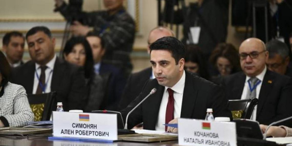 Мы готовы к диалогу: Ален Симонян представил делегатам Ассамблеи СНГ провокации Азербайджана