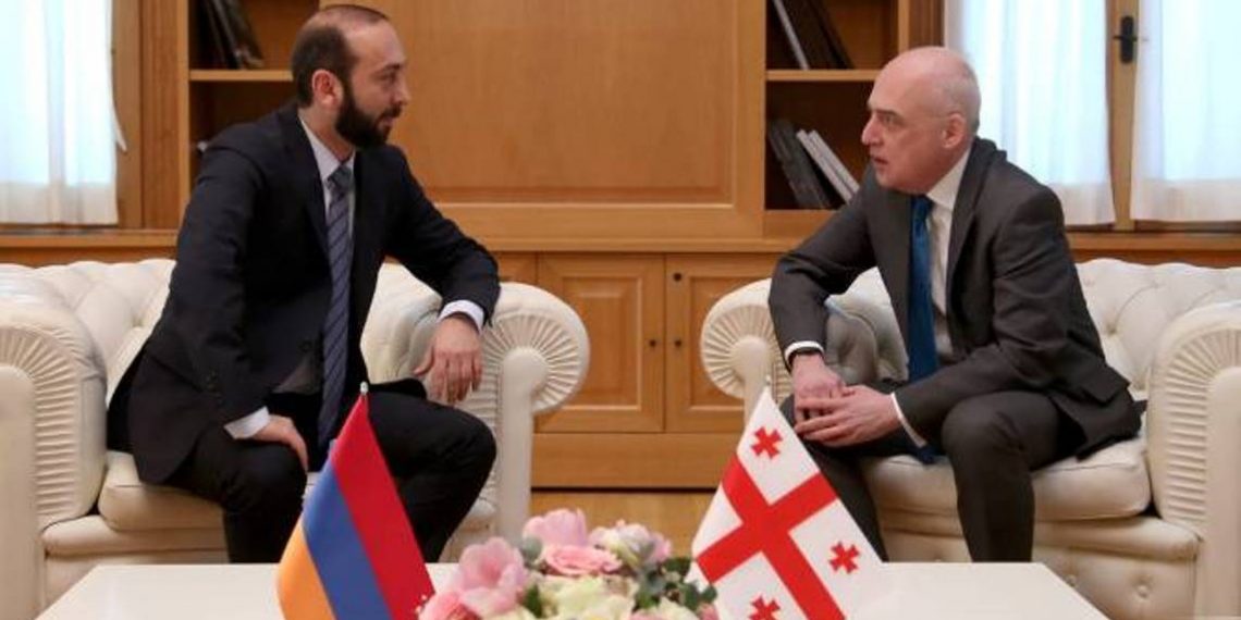 Состоялась встреча глав МИД Армении и Грузии
