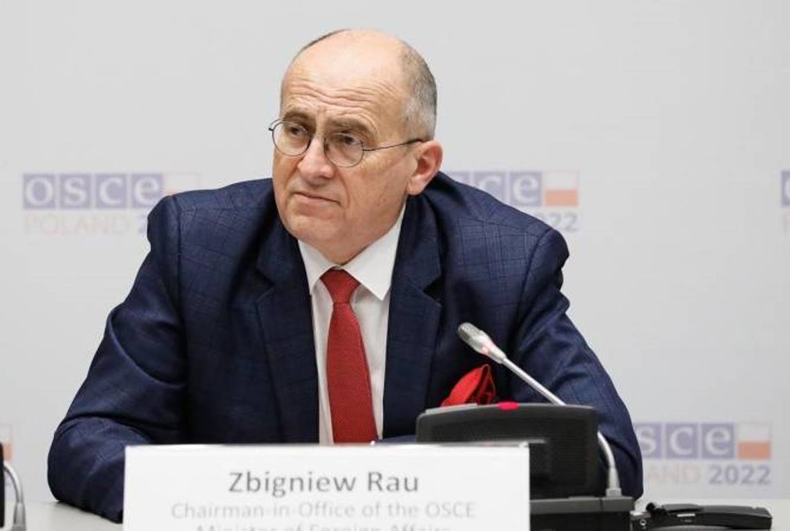 31 марта Ереван посетит действующий председатель ОБСЕ Збигнев Рау