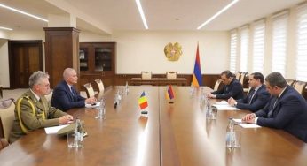 Министр обороны Армении и посол Румынии обсудили вопросы региональной безопасности