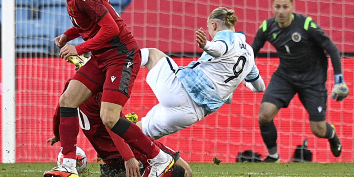 Национальная сборная Армении по футболу проиграла сборной Норвегии