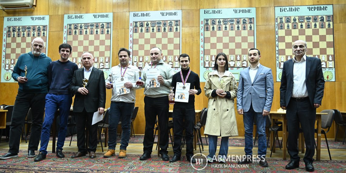 Армянские журналисты в 7-й раз соревновались в традиционном шахматном турнире