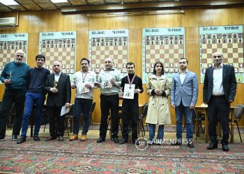 Армянские журналисты в 7-й раз соревновались в традиционном шахматном турнире