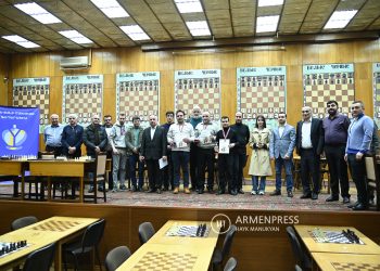 Армянские журналисты в 7-й раз соревновались в традиционном шахматном турнире