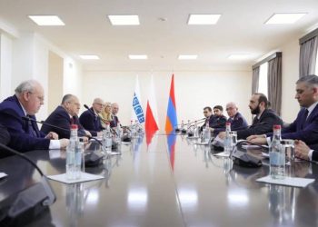 Состоялась беседа министра ИД Армении Арарата Мирзояна с действующим председателем ОБСЕ, министром ИД Польши Збигневов Рау