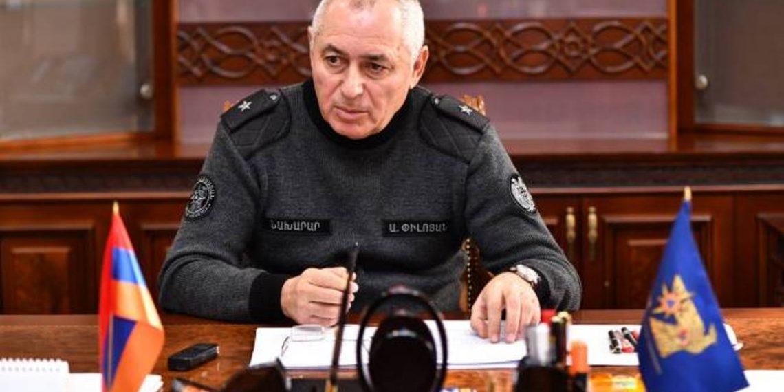 Андраник Пилоян освобожден от должности министра по чрезвычайным ситуациям