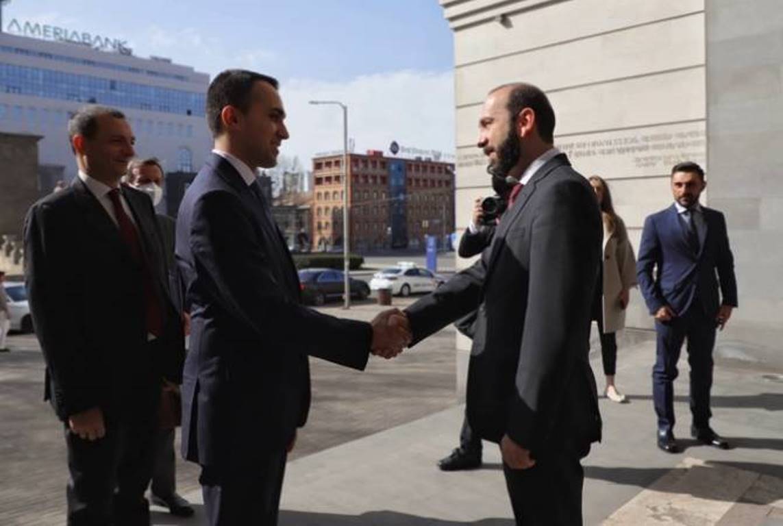 Начался визит министра иностранных дел и международного сотрудничества Италии в Армению