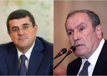 Левон Тер-Петросян встретился с президентом Арцаха Араиком Арутюняном