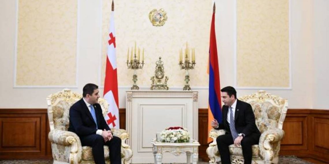 Высокий уровень отношений между Арменией и Грузией — один из факторов безопасности на Южном Кавказе: Ален Симонян