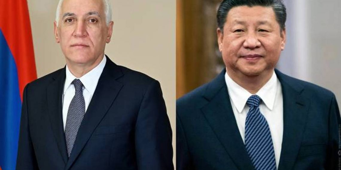 Президент Республики Армения направил председателю Китайской Народной Республики Си Цзиньпину поздравительное послание