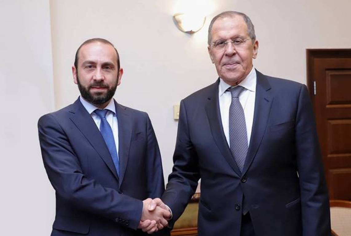 Мирзоян и Лавров обсудят ход реализации договоренностей лидеров Армении, Азербайджана и России