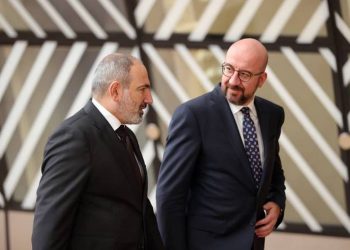 Премьер-министр Пашинян провел встречу с председателем Европейского совета Шарлем Мишелем