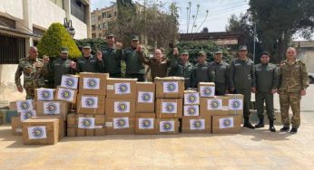 Гуманитарная группа Армении передала медучреждениям Алеппо 4 тонны медикаментов