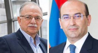 Посол Армении в Греции провел онлайн-встречу с вице-спикером Европейского парламента