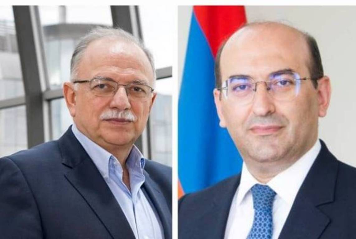 Посол Армении в Греции провел онлайн-встречу с вице-спикером Европейского парламента