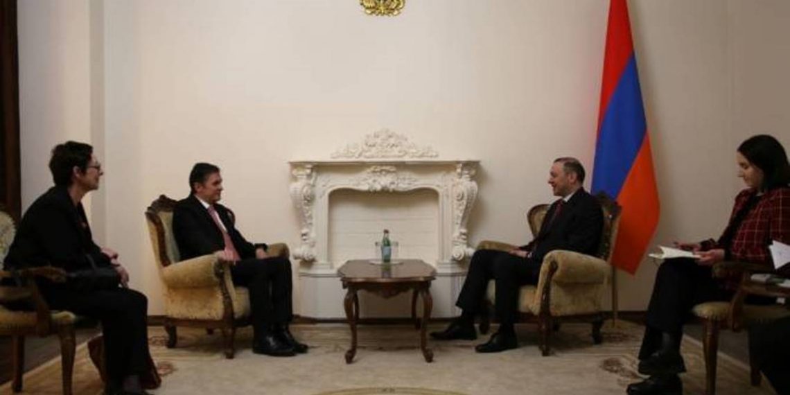 Секретарь Совбеза Армении принял французского сопредседателя Минской группы ОБСЕ
