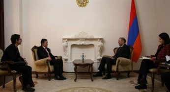 Секретарь Совбеза Армении принял французского сопредседателя Минской группы ОБСЕ