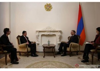 Секретарь Совбеза Армении принял французского сопредседателя Минской группы ОБСЕ