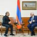 Президент Ваагн Хачатурян принял Чрезвычайного и Полномочного посла Индии в Армении 