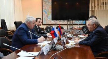 Вагаршак Арутюнян обсудил с Казбеком Тайсаевым вопросы развития армяно-российского межпарламентского сотрудничества