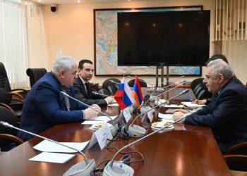 Вагаршак Арутюнян обсудил с Казбеком Тайсаевым вопросы развития армяно-российского межпарламентского сотрудничества