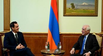 Президент Армении принял посла Аргентины в Армении Мариано Вергара