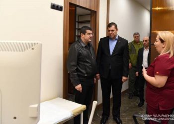 Президент Арцаха посетил недавно открытый частный Медицинский центр «ЛилМед»