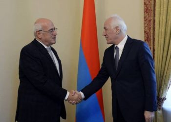 Президент Армении принял главу Армянского всеобщего благотворительного союза